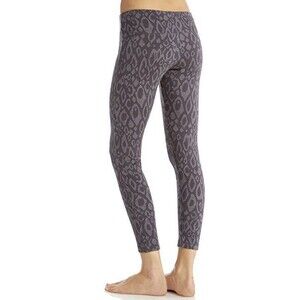 Womens L Marika Gray Dark Yoga Pilates Warm Leggings Pants New NWT Dry Wik Run